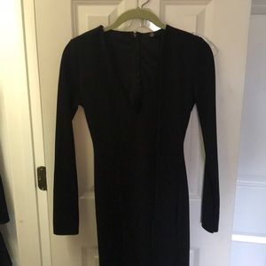 Missguided multi wear black body con dress